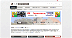 Desktop Screenshot of hsr-performance.de